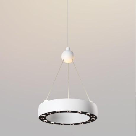 Светильник подвесной светодиодный, длина провода 2м LED 12W вниз 5W вверх 1360Лм 3000K Odeon Light TURN 359395