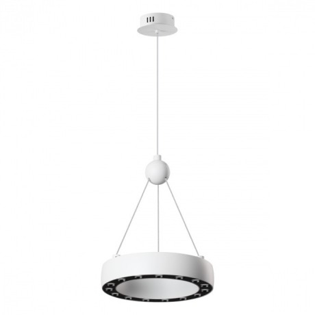 Светильник подвесной светодиодный, длина провода 2м LED 12W вниз 5W вверх 1360Лм 3000K Odeon Light TURN 359395