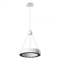 Светильник подвесной светодиодный, длина провода 2м LED 12W вниз 5W вверх 1360Лм 3000K Odeon Light TURN 359395