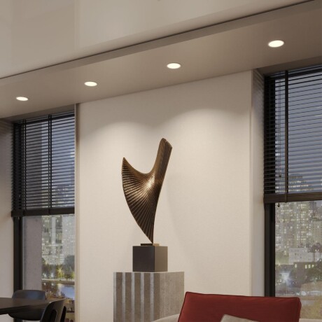 Novotech LANTE 359879 Белый встраиваемый светильник диаметром 102мм, плоский матовый рассеиватель, с CCT переключателем цветовой температуры LED 18Вт 980Лм CRI≥90 100° 3000-4000-6000К IP20 220V (коэффициент пульсации<1%)