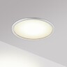 Novotech LANTE 359879 Белый встраиваемый светильник диаметром 102мм, плоский матовый рассеиватель, с CCT переключателем цветовой температуры LED 18Вт 980Лм CRI≥90 100° 3000-4000-6000К IP20 220V (коэффициент пульсации<1%)