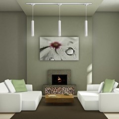 Трехжильный однофазный трековый светильник Novotech PIPE 370400