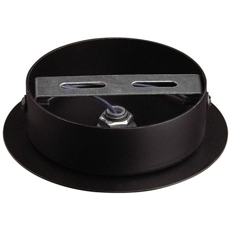 6555/1W CLASSI LN24 черный/дымчатый/металл/стекло Бра E14 1*40W 220V MADONNA