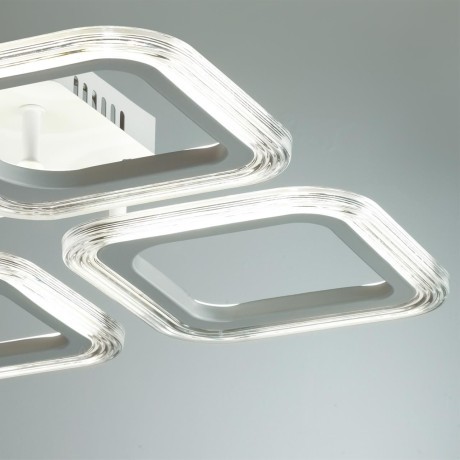 8026/42CL Потолочный светильник Lumion LEDIO  с ПДУ LED 42W Ra80 Lm3800 3000-6000К 220V KVADRO