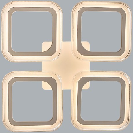 8026/42CL Потолочный светильник Lumion LEDIO  с ПДУ LED 42W Ra80 Lm3800 3000-6000К 220V KVADRO