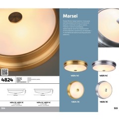 Настенно-потолочный светильник Odeon Light 4824/4C MARSEI под лампы 4xE14 4*40W