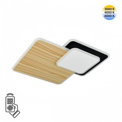 Светильник LED 60Вт 3000-6000К IP20 пульт ДУ Sonex PINE 7737/60L