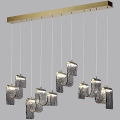 5106/52L  Люстра линейная Odeon Light L-VISION LED Ra90 Lm2472 52W 4000K FLOW