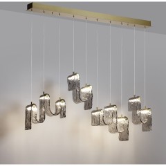 5106/52L  Люстра линейная Odeon Light L-VISION LED Ra90 Lm2472 52W 4000K FLOW