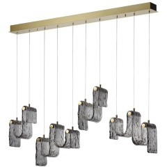 5106/52L  Люстра линейная Odeon Light L-VISION LED Ra90 Lm2472 52W 4000K FLOW