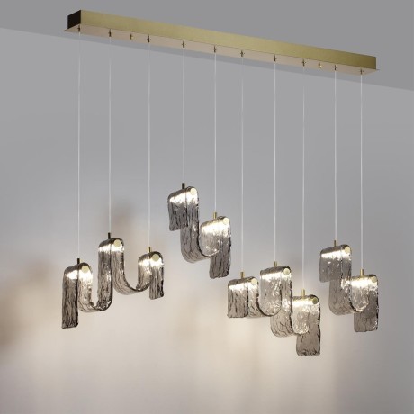 5106/52L Люстра линейная Odeon Light L-VISION LED Ra90 Lm2472 52W 4000K FLOW