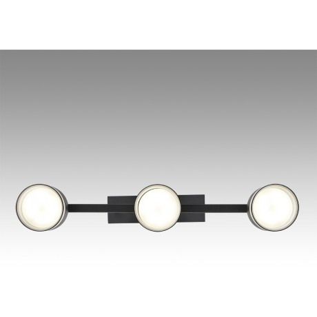 8240/3 COMFI LN25 черный, металл/акрил Светильник подвесной LED GX53 3*7W 220V LANIKA