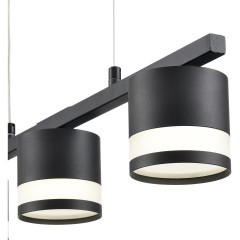 8240/3 COMFI LN25 черный, металл/акрил Светильник подвесной LED GX53 3*7W 220V LANIKA