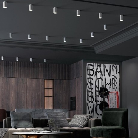 Накладной потолочный светильник Novotech 370726 ELINA под лампу 1xGU10 9W