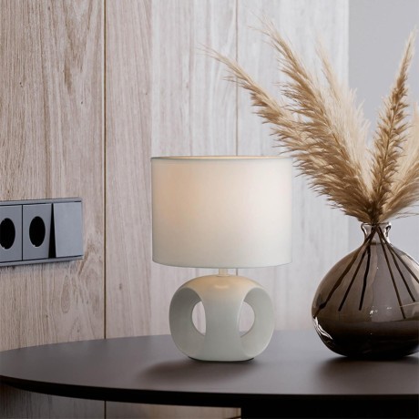 5664/1T MODERNI LN23 124 белый Настольная лампа E14 40W 220V AIMIE