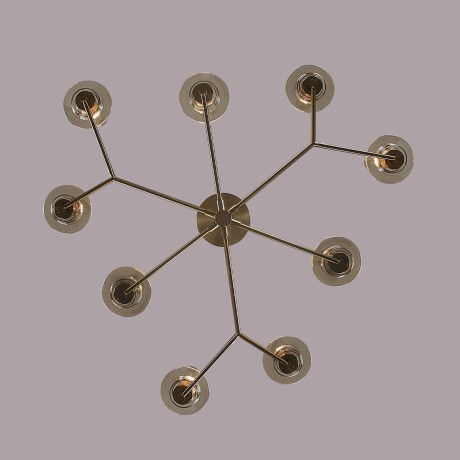 Люстра потолочная E14 Lumion MADONNA 6554/9C