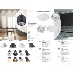 Встраиваемый светильник Novotech 358144 MON светодиодный LED 18W