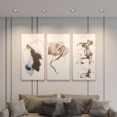 359841 Черный встраиваемый светильник с переключателем цв. температуры и угла рассеивания 40 и 120° IP44 10W CRI90 UGR<16 2700-3200-4000К Novotech RAYN