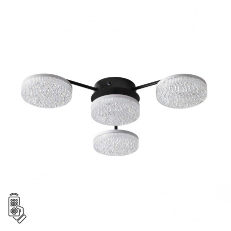 Люстра потолочная с пультом ДУ LED 55W 3000-6000К Lumion DIDANA 8236/4CL