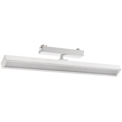 Novotech STRATUS 359776 Белый однофазный двужильный трековый светодиодный светильник, линейный 40см, поворотный, CCT перекл. цветовой температуры, LED 24Вт 1384Лм 2700;3200;4000К CRI90 105° IP20 220В, коэф. пульсации < 1%