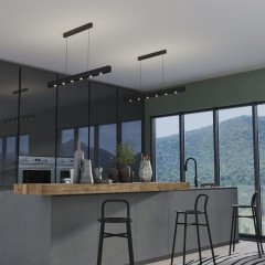 Светильник подвесной диммируемый со сменой цв.температуры (сенсор) 15W/30W 4000К/2700,4000,6000K FERMO 359305