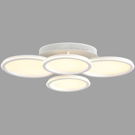 Умная люстра потолочная с ПДУ и голосовым управлением LED 95W 3000-6500К 220V ALIS SMART 8380/95CL