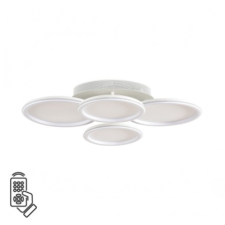 Умная люстра потолочная с ПДУ и голосовым управлением LED 95W 3000-6500К 220V ALIS SMART 8380/95CL