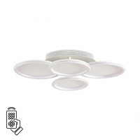 Умная люстра потолочная с ПДУ и голосовым управлением LED 95W 3000-6500К 220V ALIS SMART 8380/95CL