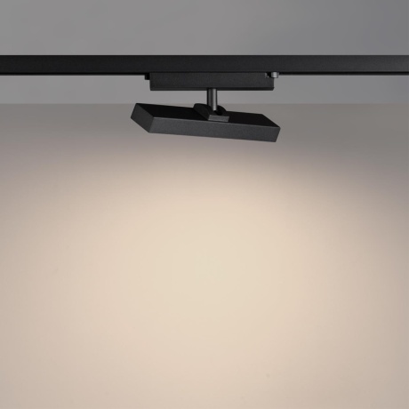 Novotech STRATUS 359777 Черный однофазный трехжильный трековый светодиодный светильник, линейный 20см, поворотный, CCT перекл. цветовой температуры, LED 12Вт 797Лм 2700;3200;4000К CRI90 105° IP20 220В, коэф. пульсации < 1%