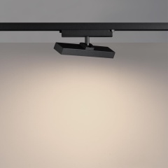 Novotech STRATUS 359777 Черный однофазный трехжильный трековый светодиодный светильник, линейный 20см, поворотный, CCT перекл. цветовой температуры, LED 12Вт 797Лм 2700;3200;4000К CRI90 105° IP20 220В, коэф. пульсации < 1%