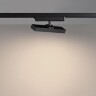 Novotech STRATUS 359777 Черный однофазный трехжильный трековый светодиодный светильник, линейный 20см, поворотный, CCT перекл. цветовой температуры, LED 12Вт 797Лм 2700;3200;4000К CRI90 105° IP20 220В, коэф. пульсации < 1%