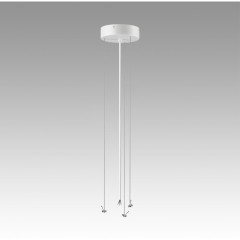 Подвесное крепление для светильника QUASAR LED металл/белый 1,5м QUASAR 7755 (7757)/L