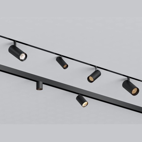 359959 Трековый светодиодный SMART светильник с антибликовым фильтром 220В, 18Вт, 3000-6000К, 1080Лм, CRI90 пульт ДУ/Tuya Smart Life/Алиса Novotech VECTOR