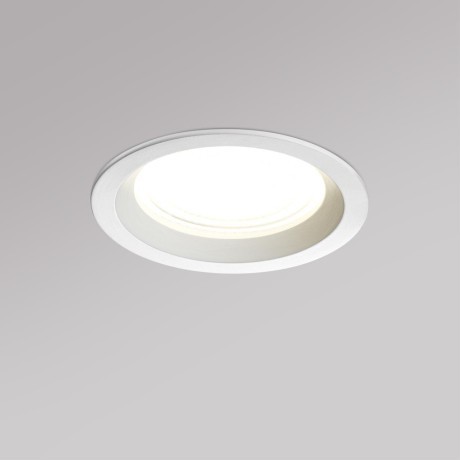 359844 Белый круглый светодиодный светильник с перекл. цв. температуры 15W 1500Лм 2700;3200;4000К 120° UGR16 CRI95 IP44 Novotech FLUO