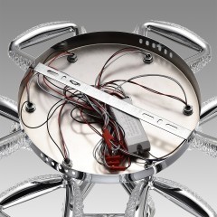 Люстра потолочная с ПДУ LED 120W 3000-6000K Lumion RUANA 8239/9CL