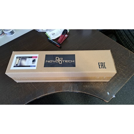 359313 OVER NT24 000 черный Светильник настенный диммируемый (выключатель) IP20 LED 7W+7W 4000K 220-240V FERMO