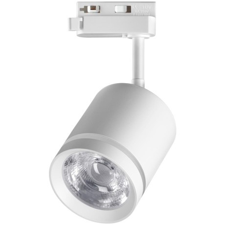 Трехжильный однофазный трековый светодиодный светильник Novotech ARUM 358802 1300лм 15Вт