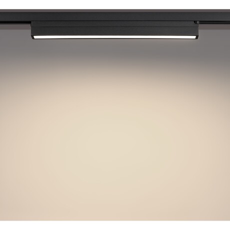 Novotech ITER 359788 Черный линейный однофазный трехжильный трековый светильник, 40см, с CCT переключением цветовой температуры, LED 24Вт 1294Лм CRI≥90 108° 2700-3200-4000К IP20 220V