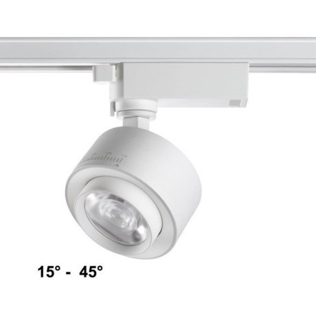 Трехжильный однофазный трековый светодиодный светильник Novotech EDDY 358943 1400лм 15Вт