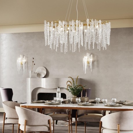 Люстра хрустальная Odeon Light 5005/12 Banche под лампы 12xG9 40W