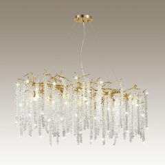 Люстра хрустальная Odeon Light 5005/12 Banche под лампы 12xG9 40W