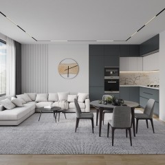 359486 Трековый светодиодный TUYA SMART светильник Novotech Flum CRI90+ 3000-6500К 1920Лм 100° 24W Bluetooth Wi-Fi Алиса