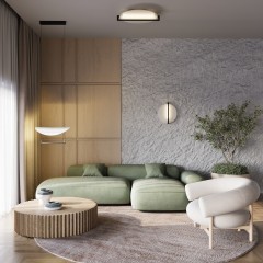 Настенно-потолочный светильник LED поворотный 360° Odeon Light LUNAR 7015/20WL