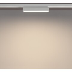 Novotech ITER 359789 Белый линейный однофазный трехжильный трековый светильник, 20см, с CCT переключением цветовой температуры, LED 12Вт 697Лм CRI≥90 108° 2700-3200-4000К IP20 220V