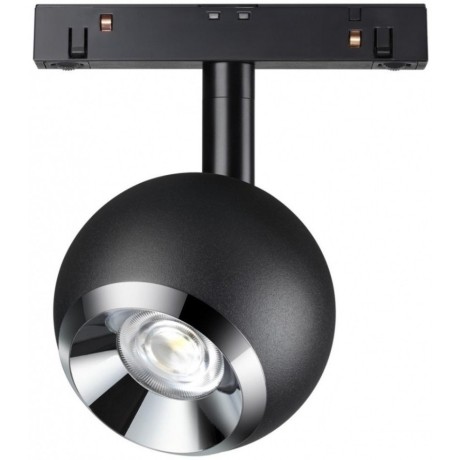 358393 Трековый светодиодный светильник Novotech Flum CRI90+ 4000К 850Лм 24° 10W