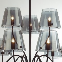 Люстра потолочная G9 Lumion SMOKY 6570/9C