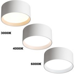 359600 Светильник накладной Novotech OVER с переключ. цв. температуры IP20 LED Ra90 Lm2200 36W 220-240V 3000К\4000К\6000К ORBIS