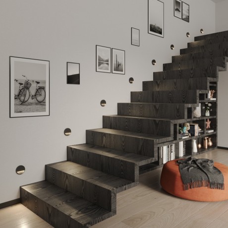 359708 Светильник c датчиком движения и аккумулятором, заряжаемый от usb, быстросъемный (на магнитах) для лестниц Novotech IP20 LED 0.4W 3000К 1000mAh Li-ion, 5V VESPERA