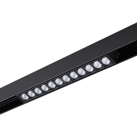 359488 Трековый светодиодный TUYA SMART светильник Novotech Flum CRI90+ 3000-6500К 960Лм 38° 12W Bluetooth Wi-Fi Алиса