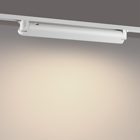 Novotech ITER 359794 Белый однофазный двухжильный трековый светильник длиной 46см, поворотный плафон, с CCT переключением цветовой температуры LED 24Вт 2032Лм CRI≥90 113° 2700-3200-4000К IP20 220V